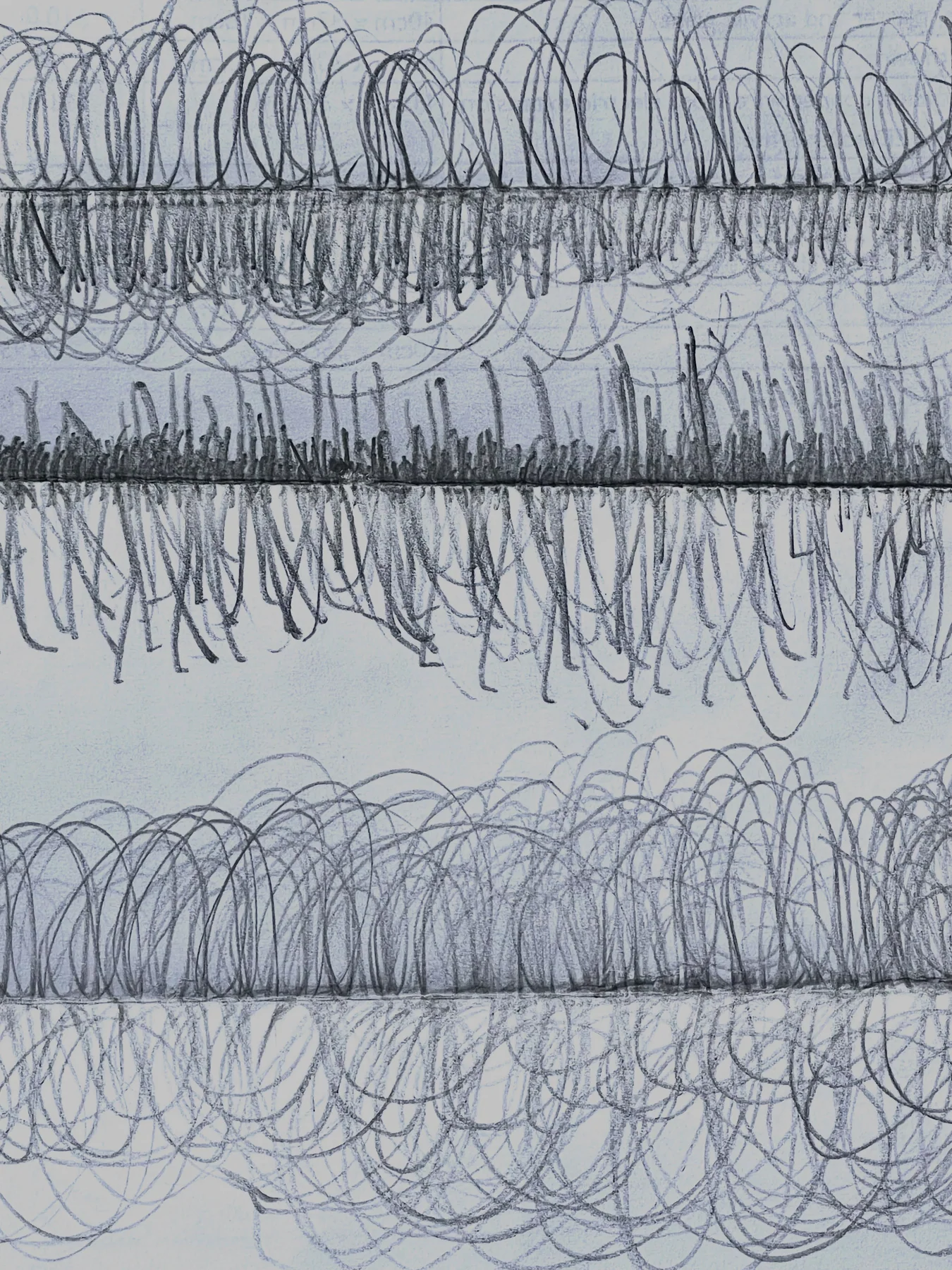 Pencil and text study in filtered sunlight